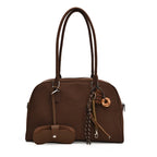 Big Size Women Bags Suede Large Capacity Shoulder Crossbody With Long Strap