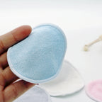 12PC Reusable Round Cotton Pads Makeup Remover Washable Round Bamboo Nursing