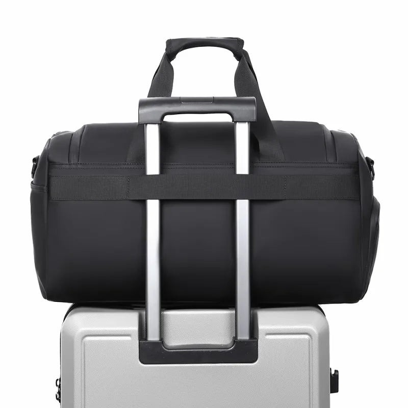 Sports Gym Bag Large Capacity Travel Duffel Bag Multi-compartment