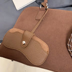 Big Size Women Bags Suede Large Capacity Shoulder Crossbody With Long Strap
