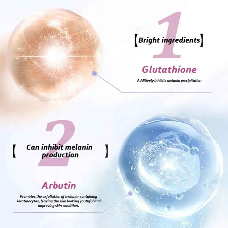 Alpha Arbutin Serum AHA 30% BHA 2% Keeps Face Smooth Brightening Moisturizing Improving Dullness Dark Skin