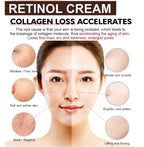 Retinol Wrinkle Remover Face Cream Firming Lifting Anti Aging Fade Fine Lines Moisturizing Whitening Korean