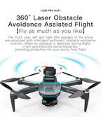 L200 PRO MAX Brushless Motor 2-Axis Gimbal 4K Professional GPS Drone 360° Obstacle Avoidance 5G WIFI Quadcopter Drone RC