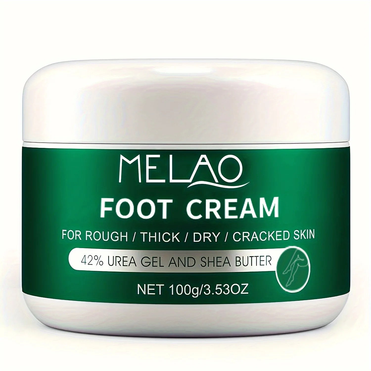 MELAO Urea Cream Salicylic Acid Dry Cracked Feet Heels Dead Skin Remover