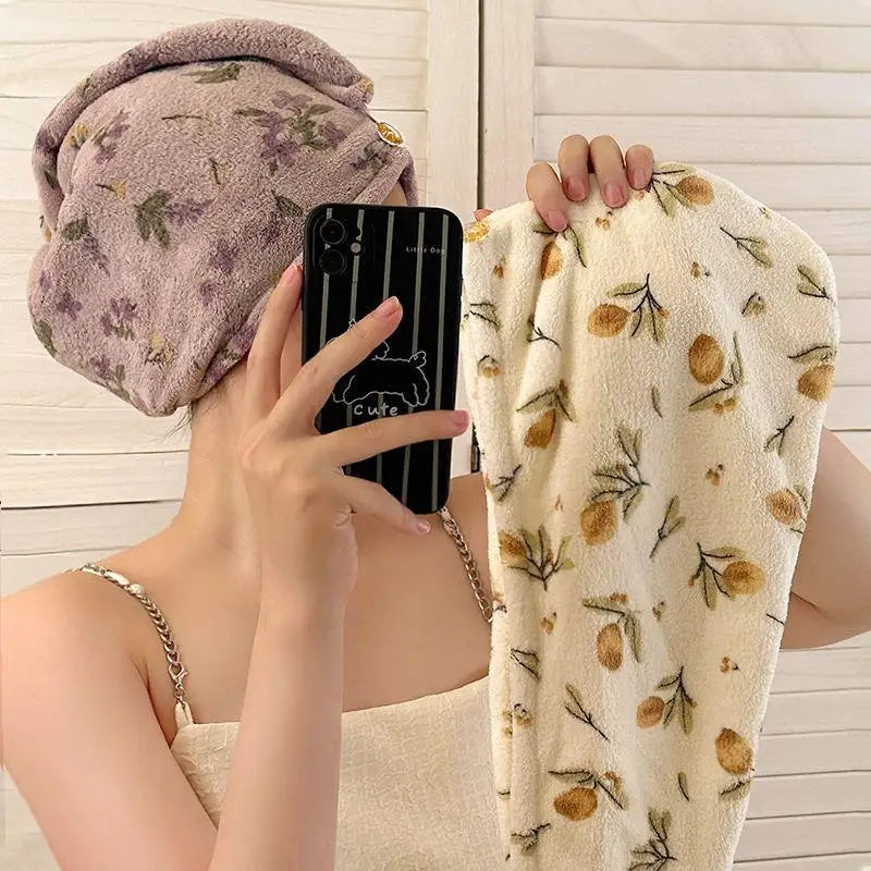 Super Absorbent Soft Head Towels Hair Dry Wrap