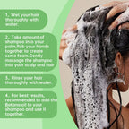 Batana Oil Shampoo and Conditioner Strengthens Restore Damaged Cleansing Dandruff Control Hair Growth
