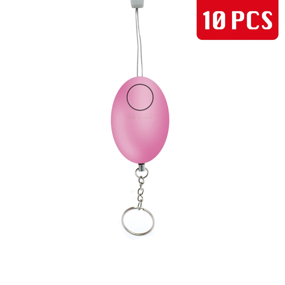 120dB Safe Sound Alarm Self-defense Keychain Emergency Attack Protect Alert Personal Safety Alarm Keychain