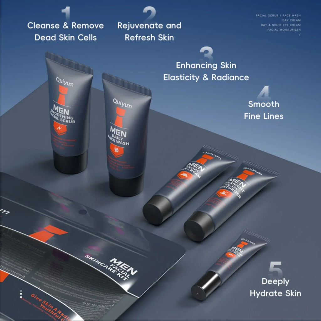 Men's Skincare Set 5pcs