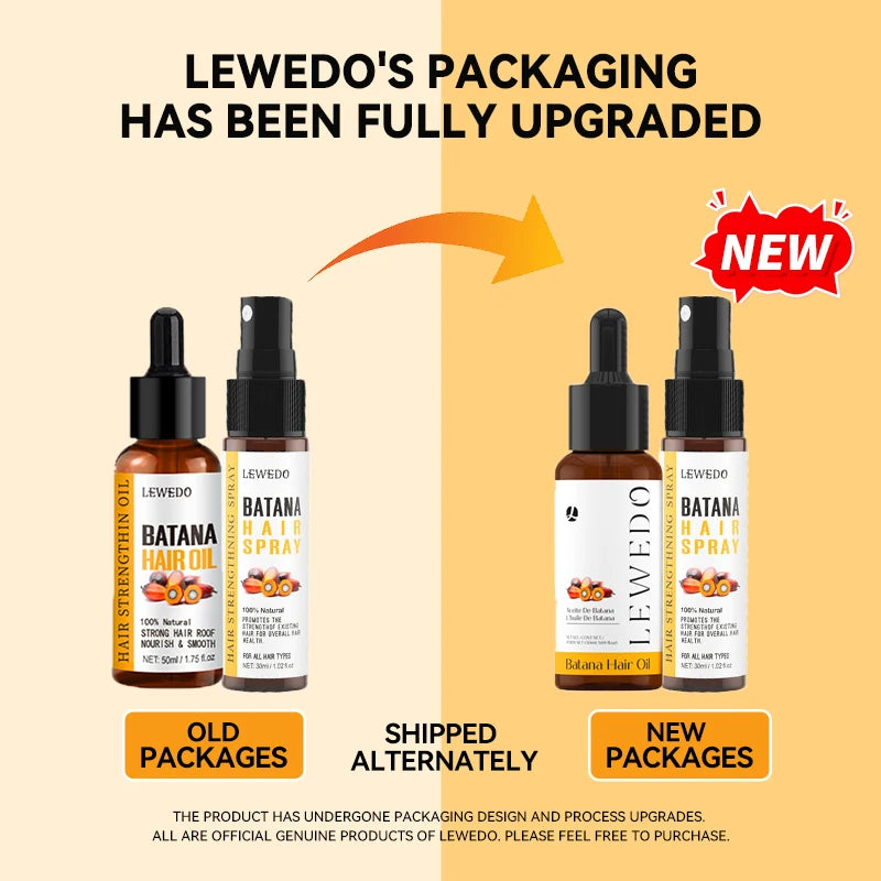 100% Pure Batana Hair Care Oil Growth Nourish Reduce Hair Loss Anti-Breakage Thickening