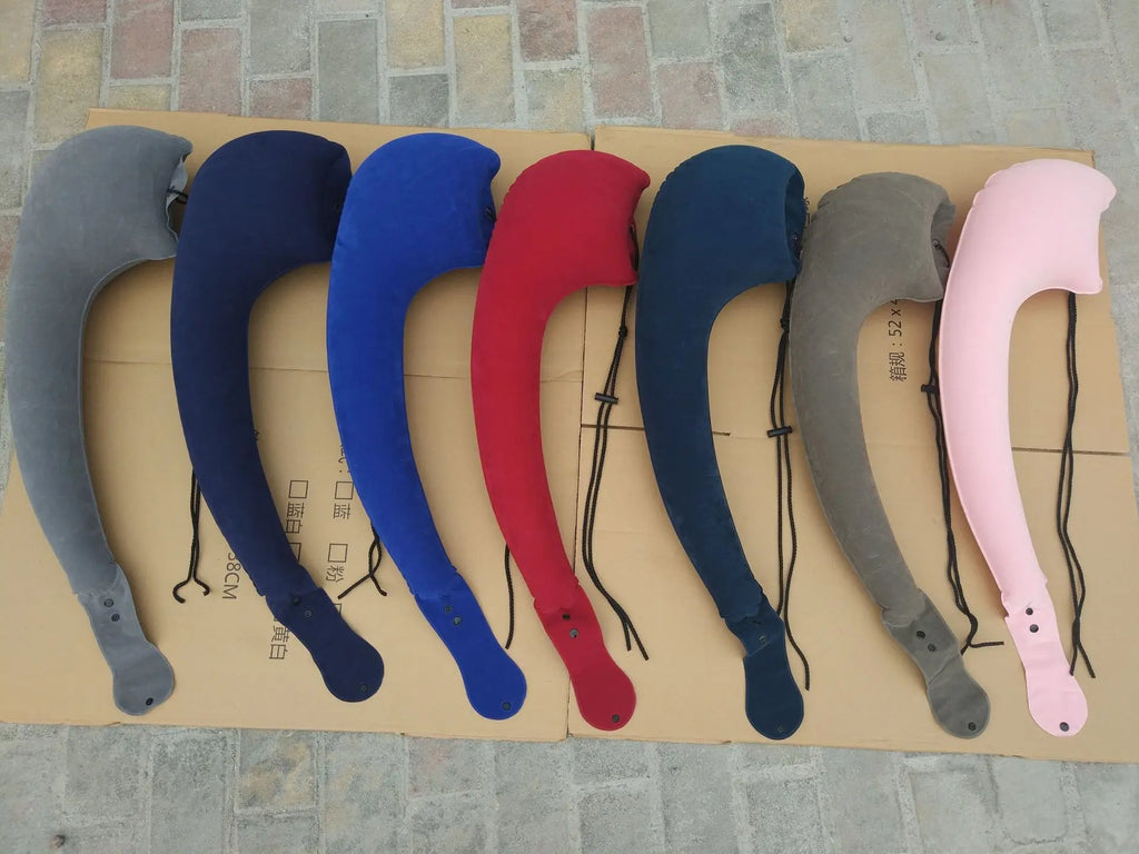 Travel Pillow Sleeping Sitting in Cars Planes Trains Side Sleeping Neck Inflatable