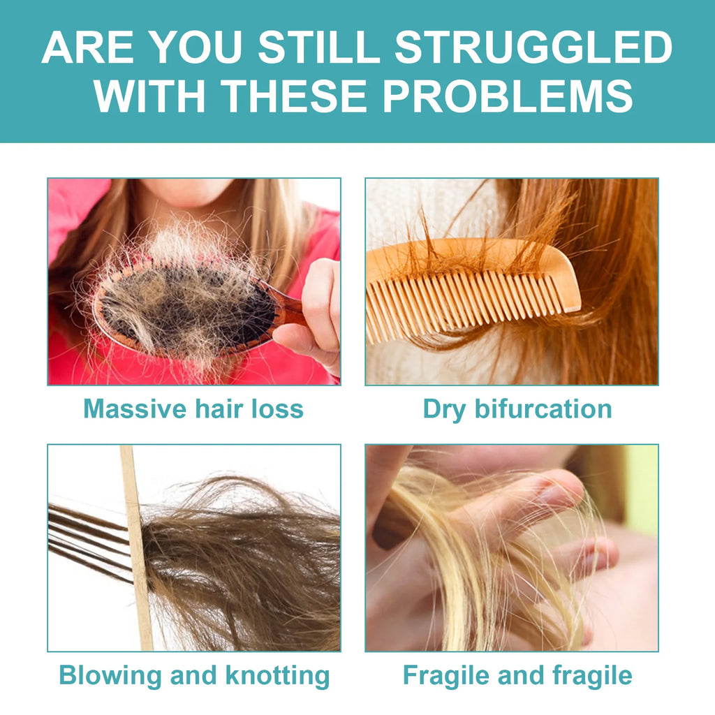 Keratin Hair Straightening Cream Set