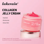Moisturizing Jelly Cream Niacinamide Hydrolyzed Collagen Tightening Soothing Anti-Aging Firmness Hydration Skincare