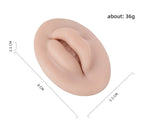 1pcs Microblading Reusable 5D Silicone Practice Lips Solid Lip Block For PMU Beginner Training Tattoo