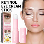 Retinol Smooth Wrinkle Eye Cream Anti Puffiness Remove Dark Circles Stick Fade Fine Lines Whitening Moisturizing