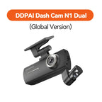 DDPAI Dash Cam N1 Dual Front & Rear Recording Night VIS 1296P Car DVR App Control