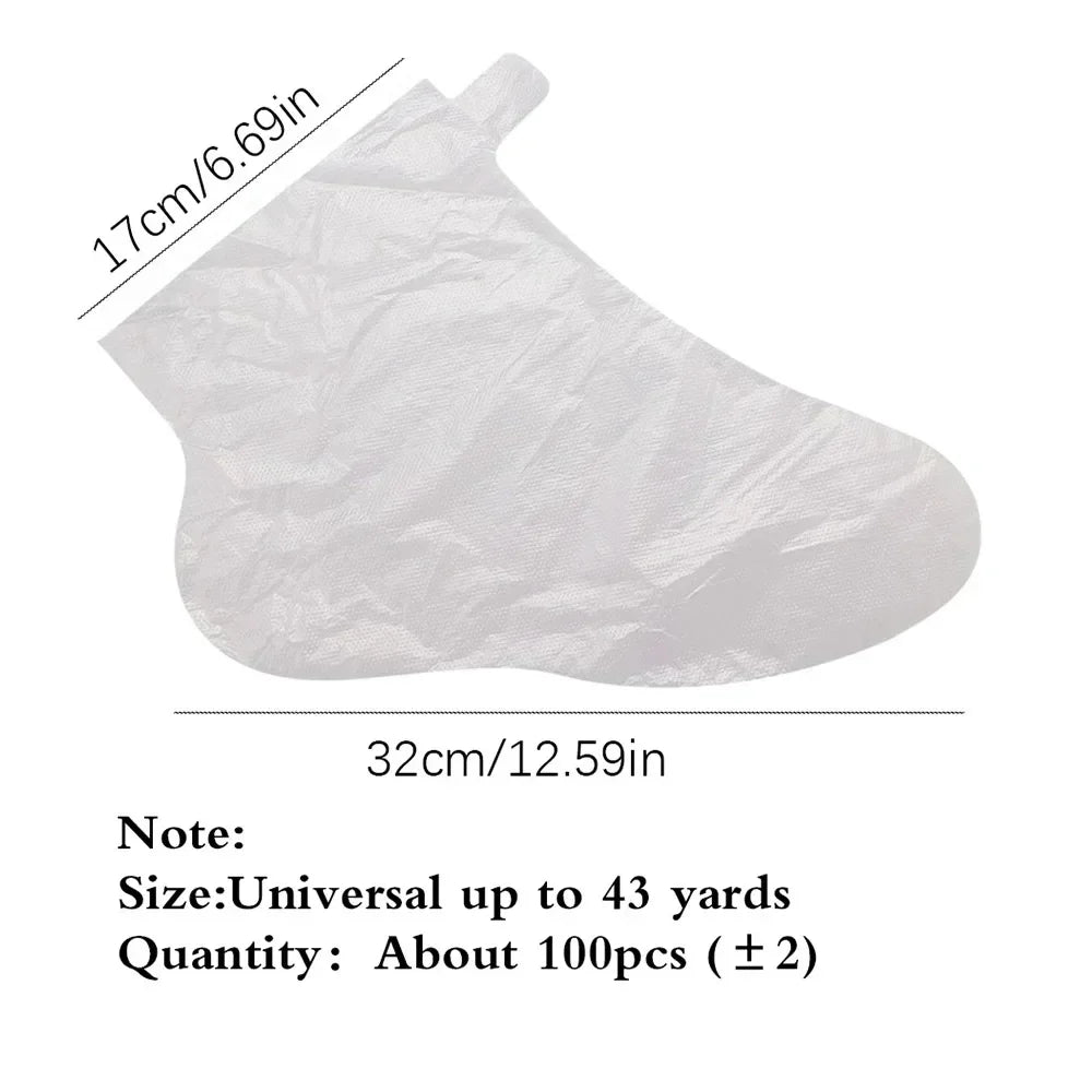 100Pcs Disposable Foot Mask Covers