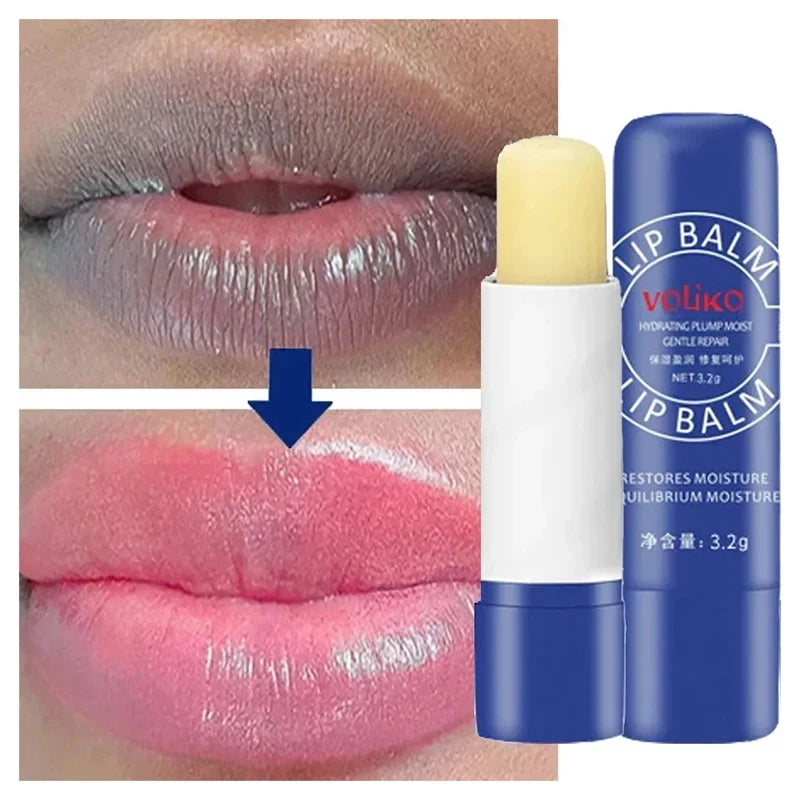 Lip Balm Exfoliating Anti-Crack Fade Lip Line Moisturizing