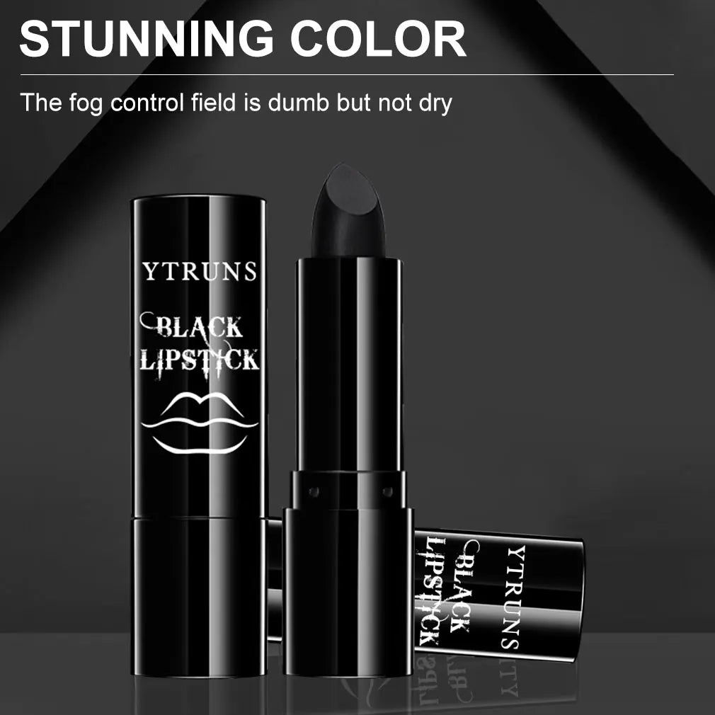 Matte black lipstick, long-lasting waterproof