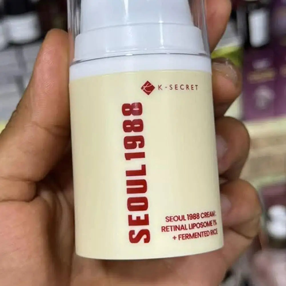 Seoul 1988 Retinol Liposome Facial Cream Fade Fine Lines Anti-wrinkle Moisturizing Skin Care