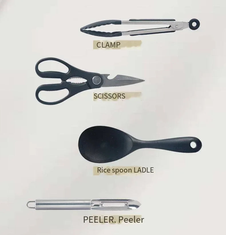 Travel Kitchen Utensils Set 8-Piece Camping