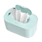 Baby Wipe Warmer with Digital Display Large Capacity Wet Wipes Dispenser USB Powered Adjustable Temperature