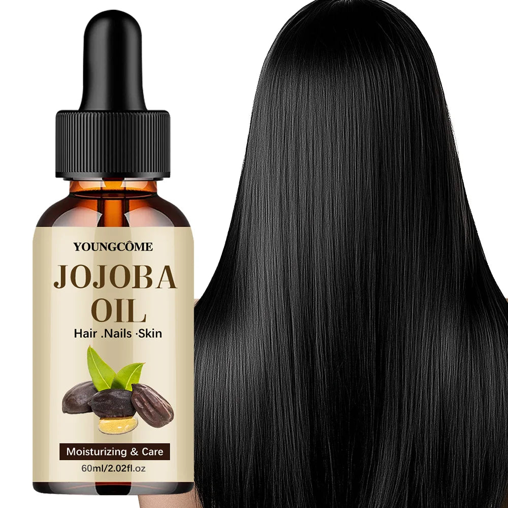Organic Jojoba Oil For Face Hair Skin Nails Hair Relaxer