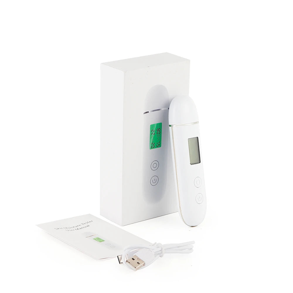 Skin Tester Face Skin Moisture & Oil Content  Analyzer Water Cheek Elastic Skin Age Test
