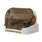 Baby Bottle Drying Rack With Removable Drip Tray Portable Storage Box With Lid