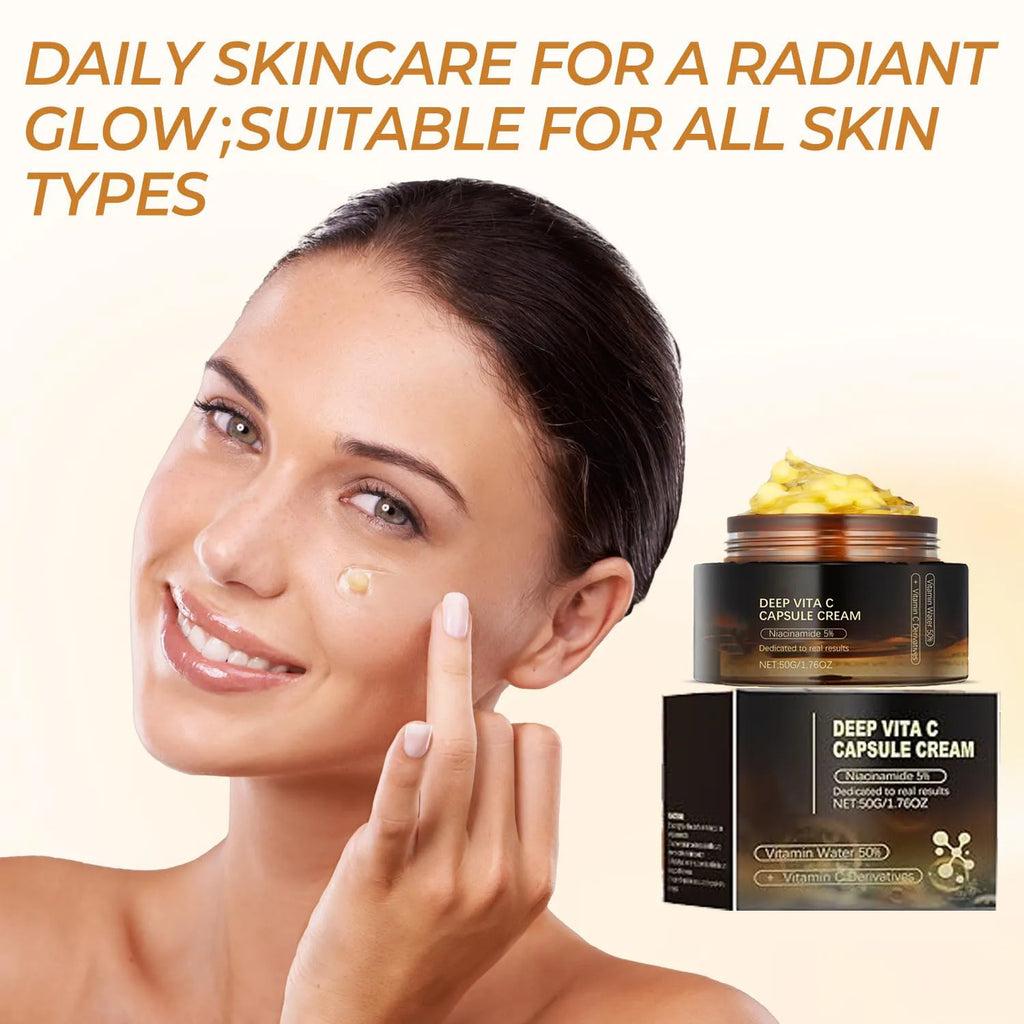 Deep Vitamin C Golden Capsule Lightweight Daily Skincare