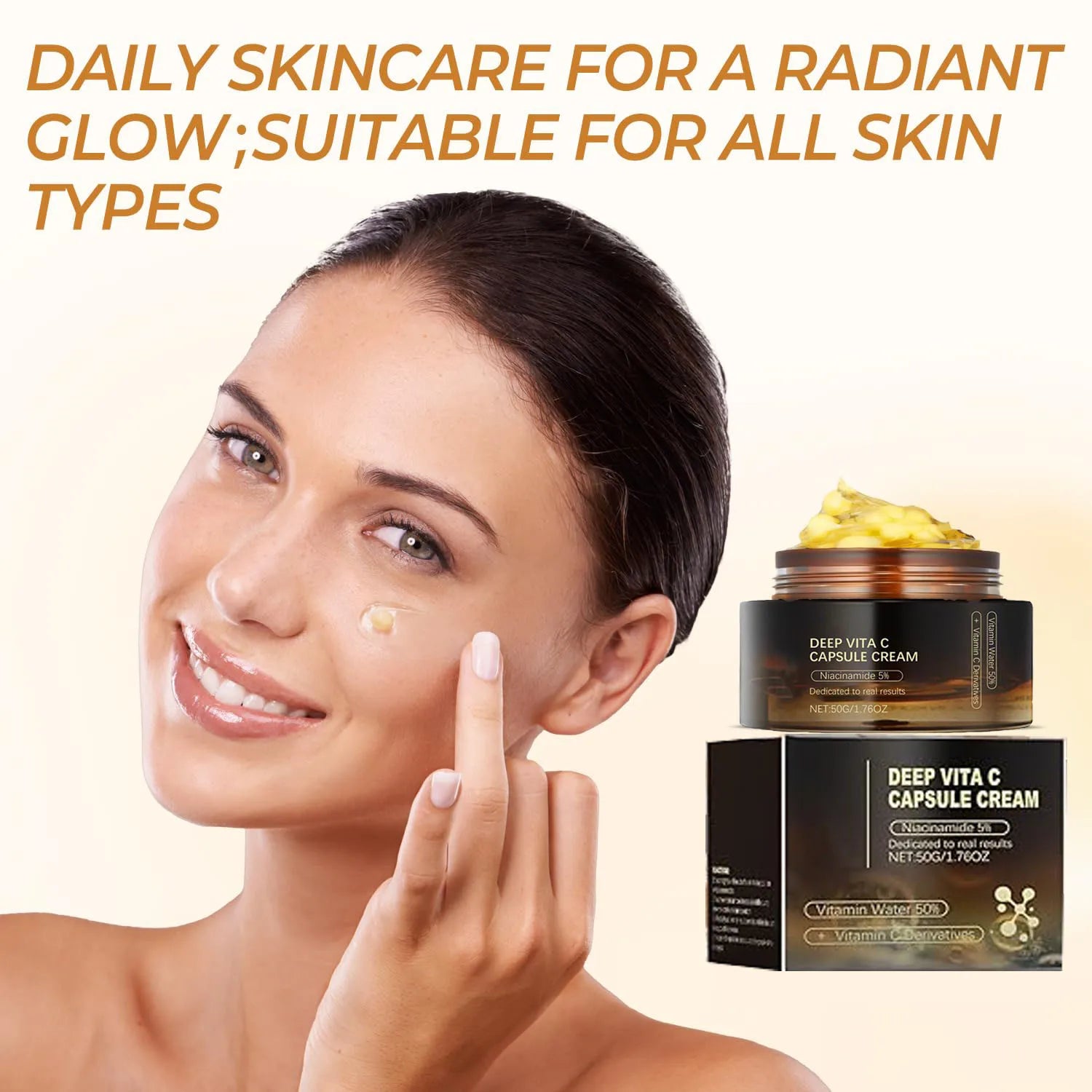 Deep Vitamin C Golden Capsule Lightweight Daily Skincare