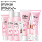 9pcs Sakura Facial Skin Care Set