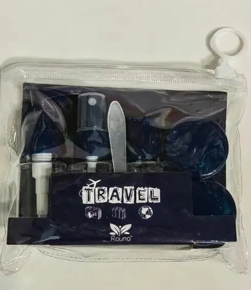 Travel Bottles Kit Leak Proof Toiletry Containers Clear For Lotion Shampoo Cream