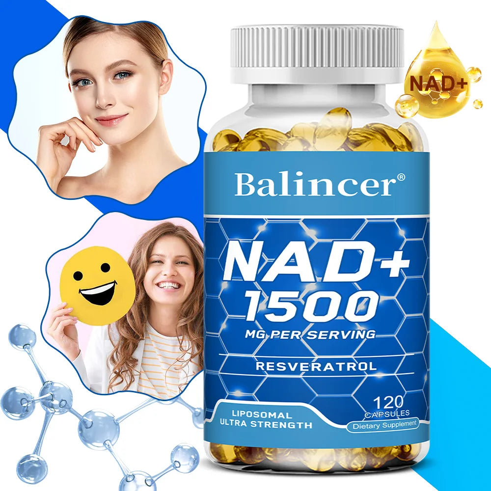 NAD+Supplements with Resveratrol Energy Anti-aging Enhance Immunity