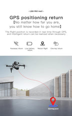 L200 PRO MAX Brushless Motor 2-Axis Gimbal 4K Professional GPS Drone 360° Obstacle Avoidance 5G WIFI Quadcopter Drone RC