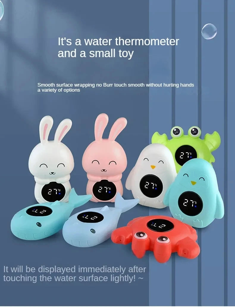 Baby Bath Temperature Meter Floating Digital Water LED Display Temperature Tester Safety