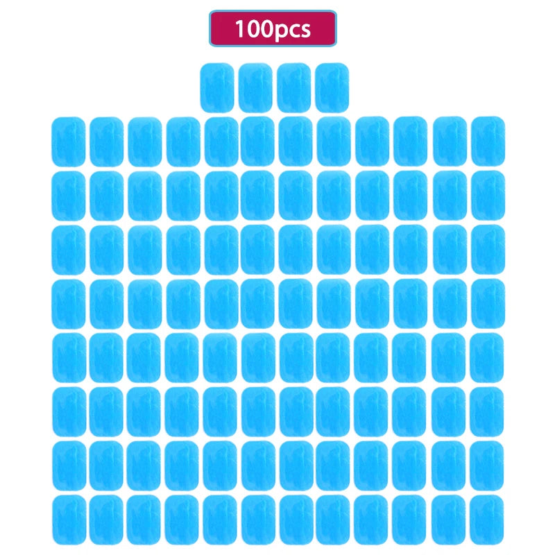 4*6cm EMS ABS Fitness Pads Muscle Stimulator Replacement Gel Patch