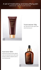 5pcs/Set IMAGES Avocado Skin Care Facial Moisturizing Cream Serum Cleanser Eye Skin Care Products