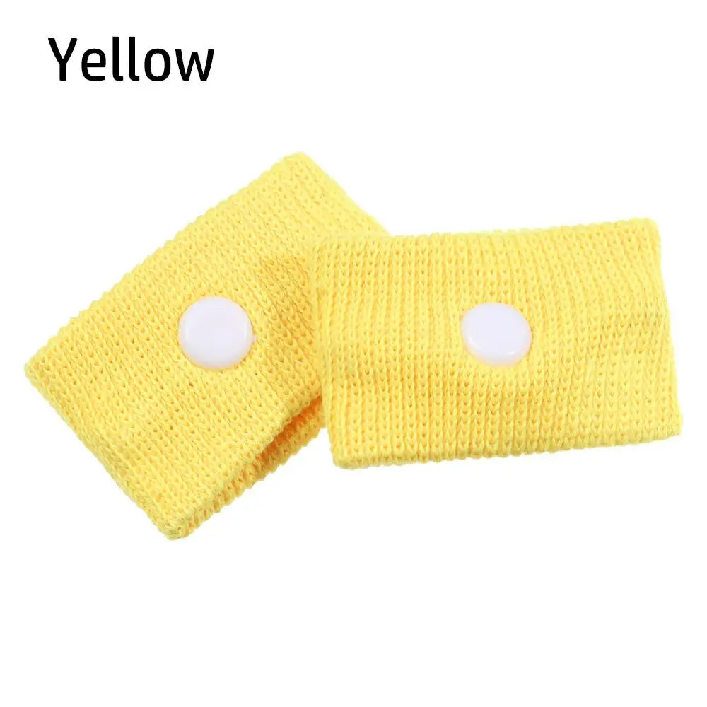 2PCS Anti Motion Sickness Wristbands Anti Nausea Carsickness Seasick Wrist Support Sports