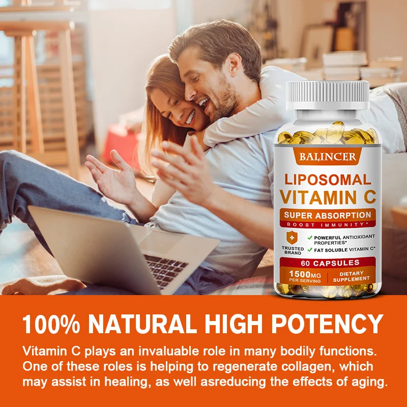Liposomal Vitamin C Supplement Antioxidant