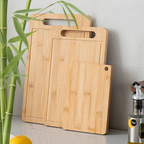 Wooden Cutting Board For Meat Bamboo Fruit Vegetables Chopping Panel