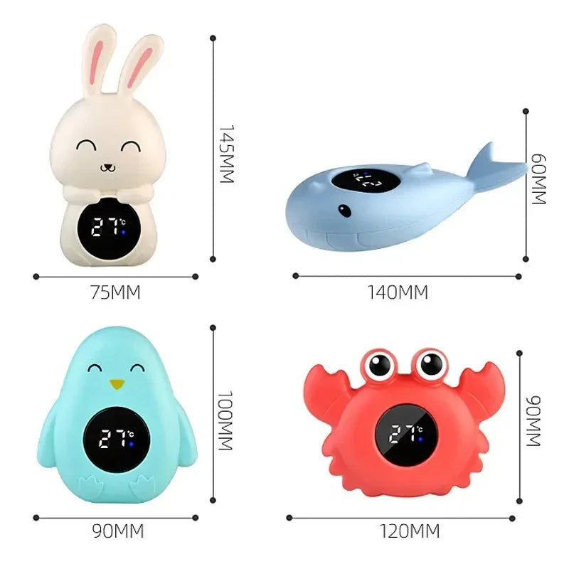 Baby Bath Temperature Meter Floating Digital Water LED Display Temperature Tester Safety