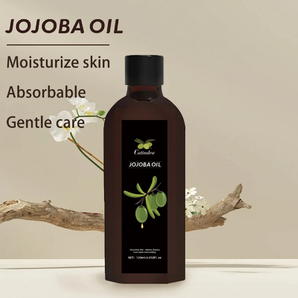120ml Jojoba Oil Firm Skin Moisturizing Massage Natural Organic