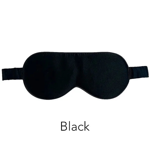 100% Mulberry Silk Sleep Mask Men Women Eye Cover Total Blackout Size 20 X 8.5cm