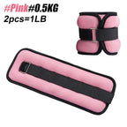 1 Pair Ankle Wrist Weights for Men and Women (0.25kg/0.5kg Each Pack) with Adjustable Strap