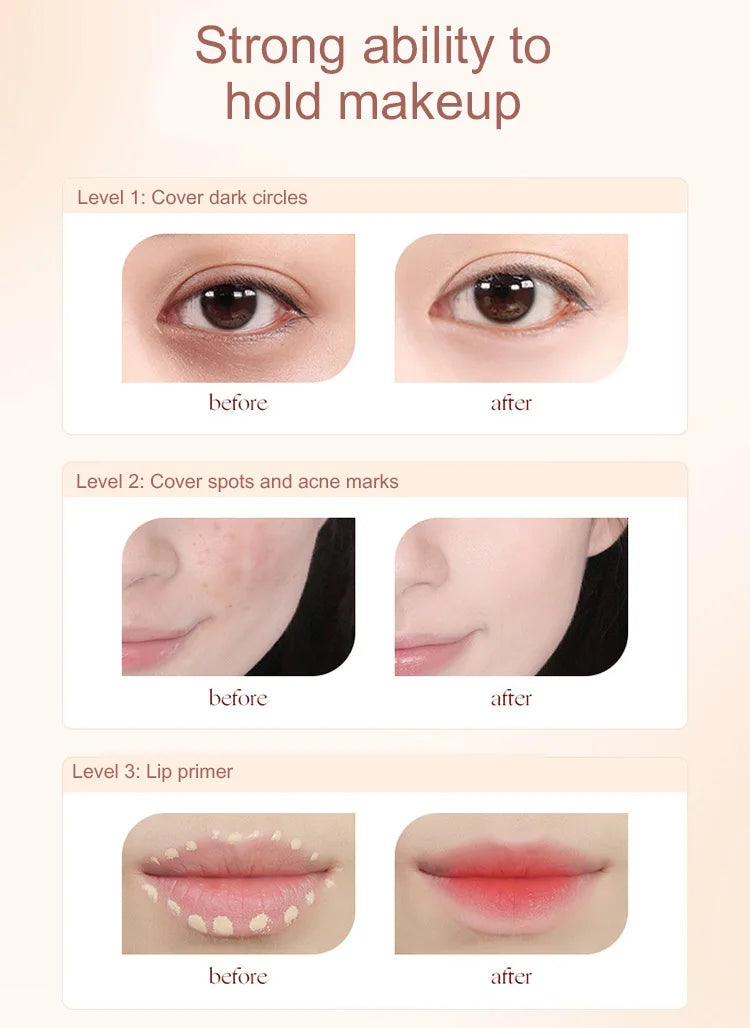 8-Piece Beauty Set with Lipstick Concealer Eyeshadow Eyebrow and Blush Makeup