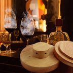 Cocktail Smoker Kit 4 Wood Chips Old Fashioned Whiskey Smoker Drink Accessories