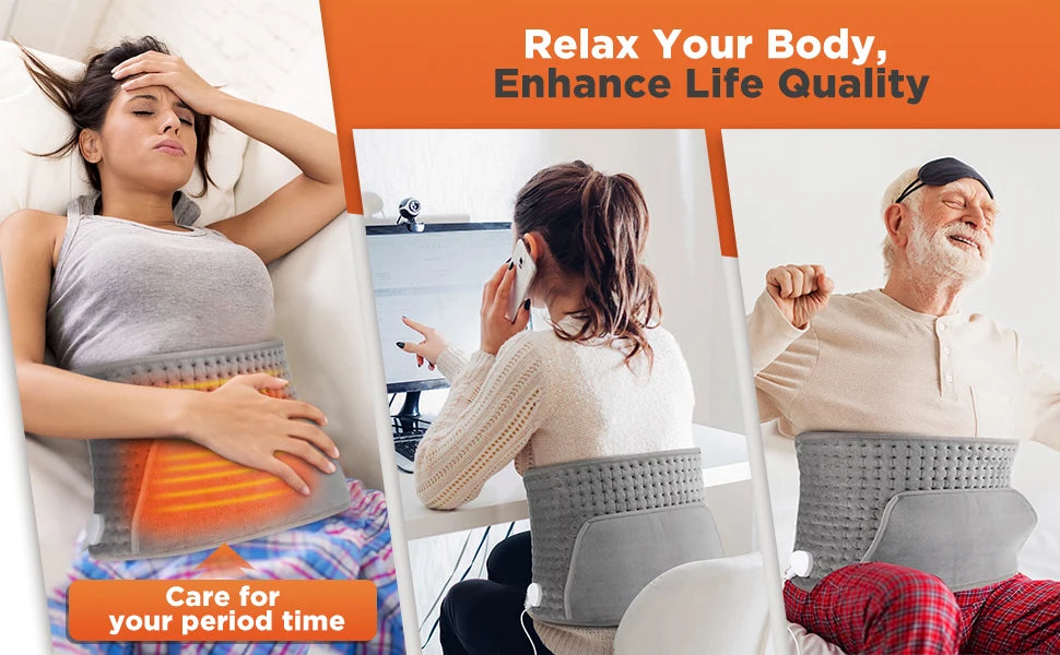 Electric Heating Pad 110V 220V Washable 60*30cm