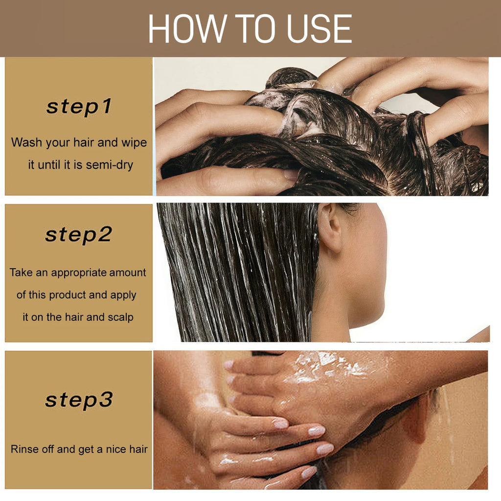 Batana Oil Hair Conditioner Smoothing Nourishing Repair Moisturizing Frizz Vitamin E