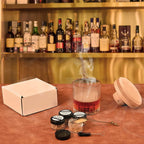 Cocktail Smoker Kit 4 Wood Chips Old Fashioned Whiskey Smoker Drink Accessories