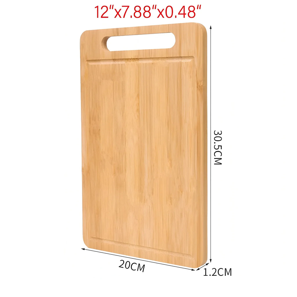 Wooden Cutting Board For Meat Bamboo Fruit Vegetables Chopping Panel